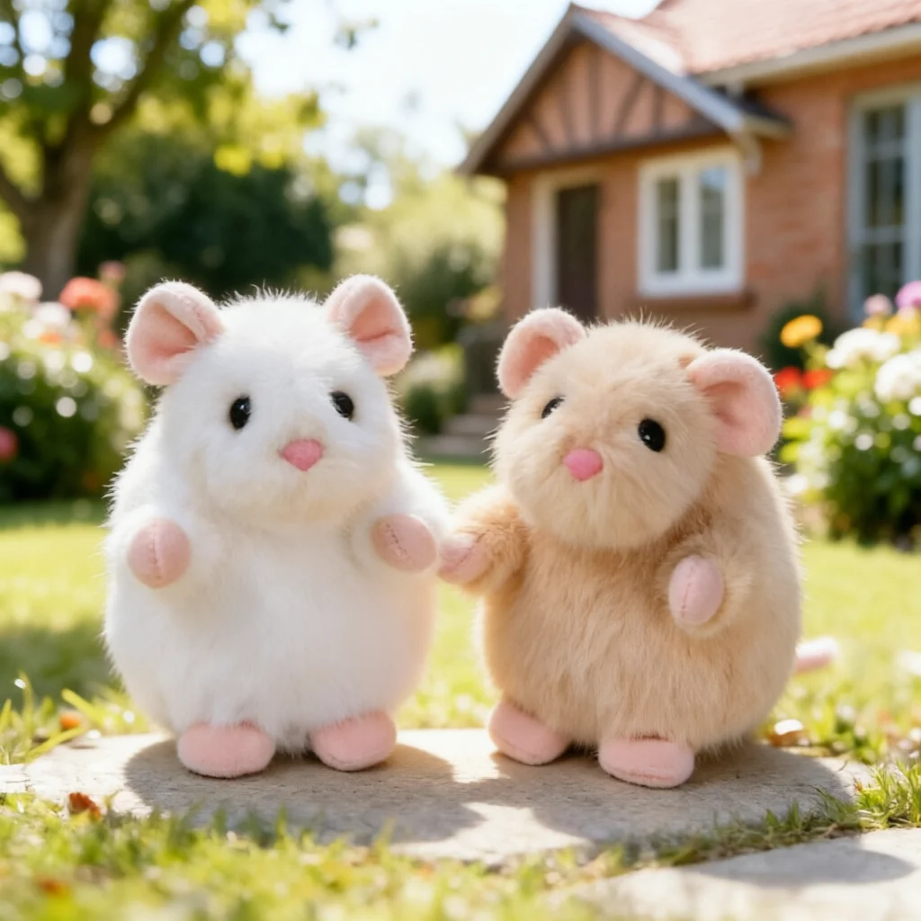 

Плюшевая игрушка-кролик с цветочной веткой, 14 см, мягкая набивная игрушка, подарок на праздник/день рождения, декор для дома