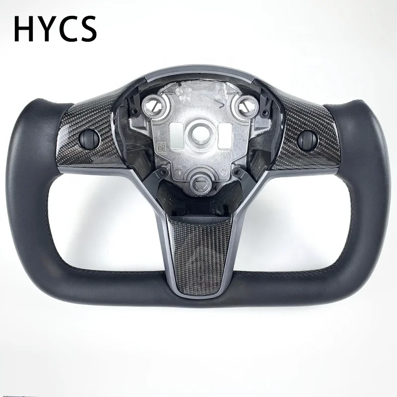 Aksesoris Interior Mobil Listrik Roda Kemudi Yoke untuk Roda Kemudi Model 3 Model Y