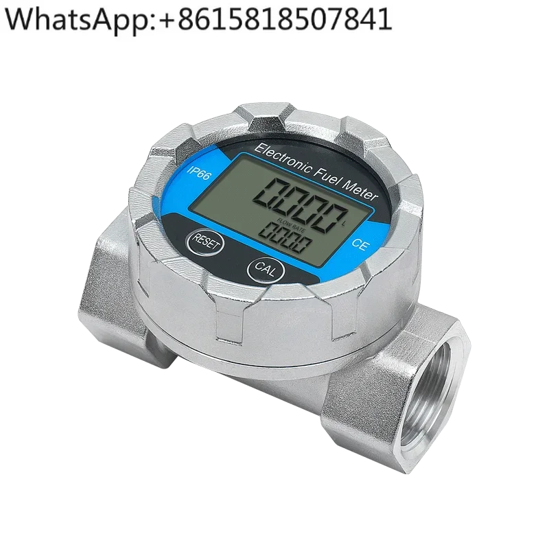 

Турбинный расходомер, алюминиевый сплав, водонепроницаемый из нержавеющей стали, бензиновый гидрохимический жидкостный измеритель, устойчивый к коррозии