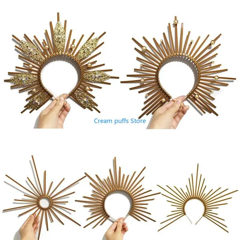 50le couronne baroque couronne couronne bandeau mary couronne casque cosplay photo