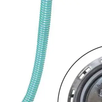 

Black Plastic IBC Lid DN150 With Overfill Protection And Pump Connection For Rainwater Tank Storage Cover