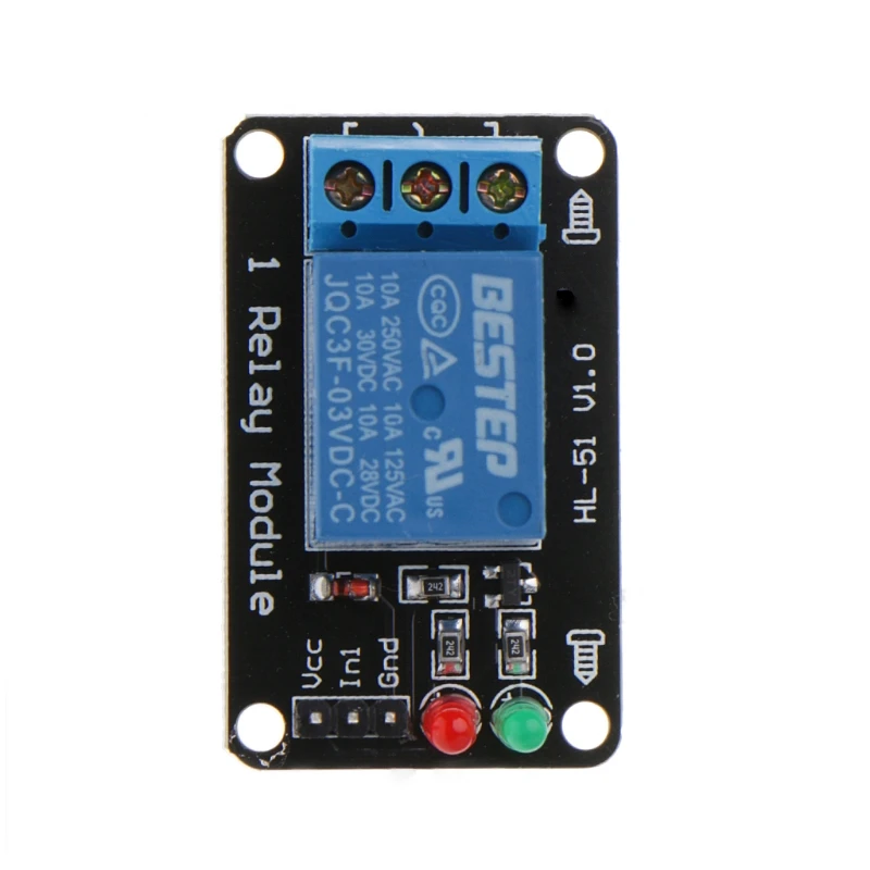 1PCS 1 Channel 3V Relay Module 3.3V Low Level Shooting with Lamp Drop Shipping