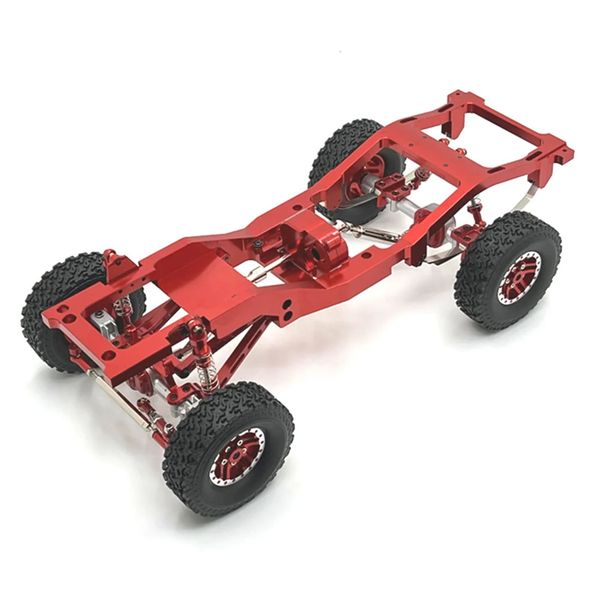 

For MN 1/12 MN82 LC79 RC Car Spare Parts Metal Upgrade Carframe Modification Chassis Frame Kit Red