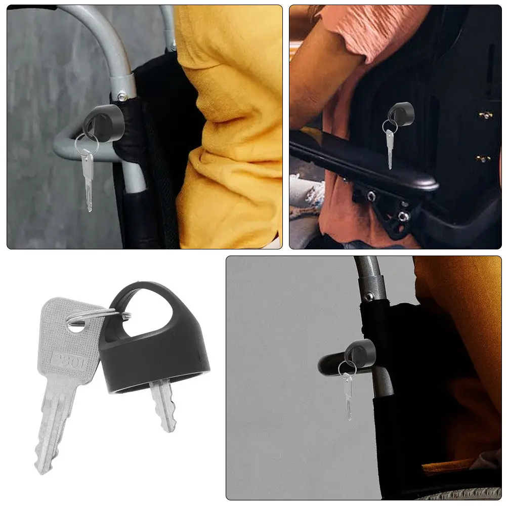2Sets Electric Wheelchair Key Metal Replacement for Mobility Scooter Convenient Scooter Key Keys for Wheel Chair