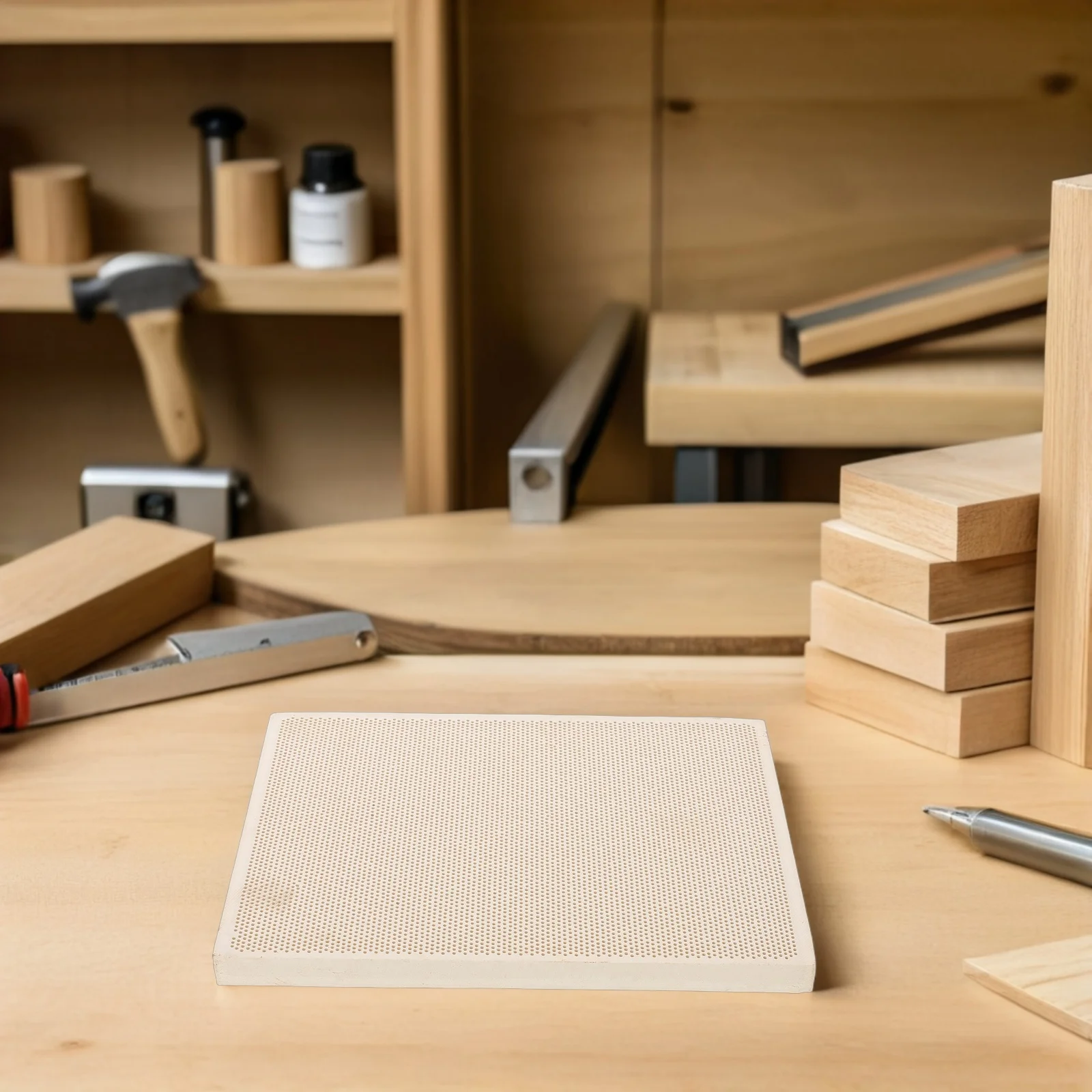 

Heat Resistant Soldering Board with Honeycomb Structure Quartz Material for Metal Welding and Jewelry Casting Soldering Practice