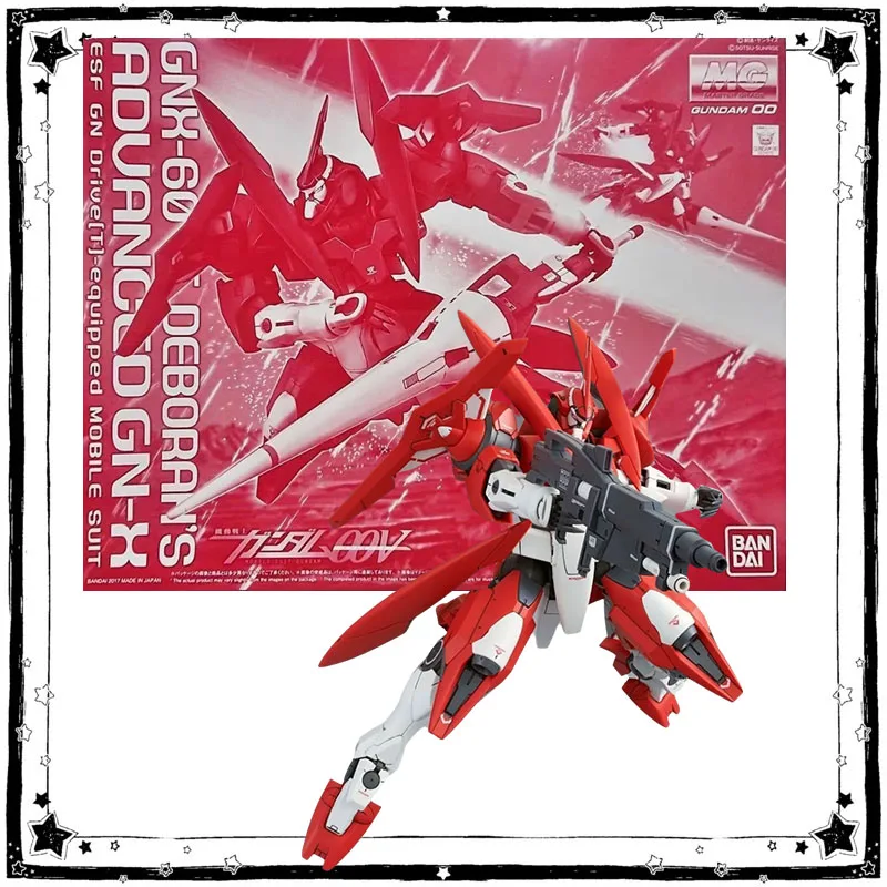 

In Stock Bandai Gundam PB Model Kit Anime Figure MG GNX-604T Deborah Advanced GNX Anime Action Figure Collection Assembly Model