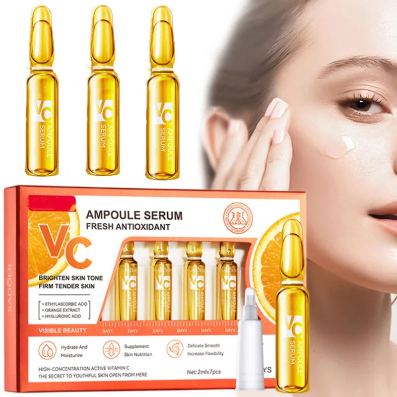 Ampoule Essence | Vitamin C Serum For Face Moisturizing Brightens Skin Repair Smooth Facial Essence Serum Facial Care Skincare