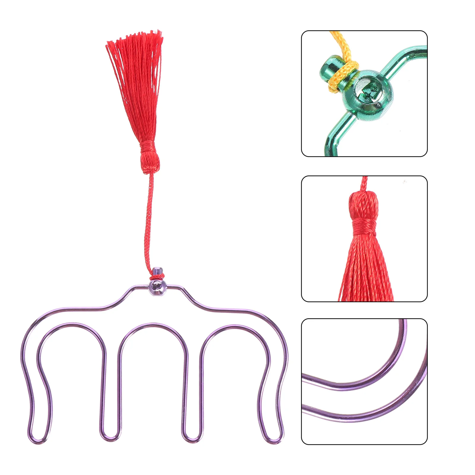 2 قطعة مشبك كتب الموسيقى الفولاذ المقاوم للصدأ حامل الصفحة المعدنية لأوراق الموسيقى قراءة كتاب حامل مسطح أصحاب الصفحات المعدنية #4