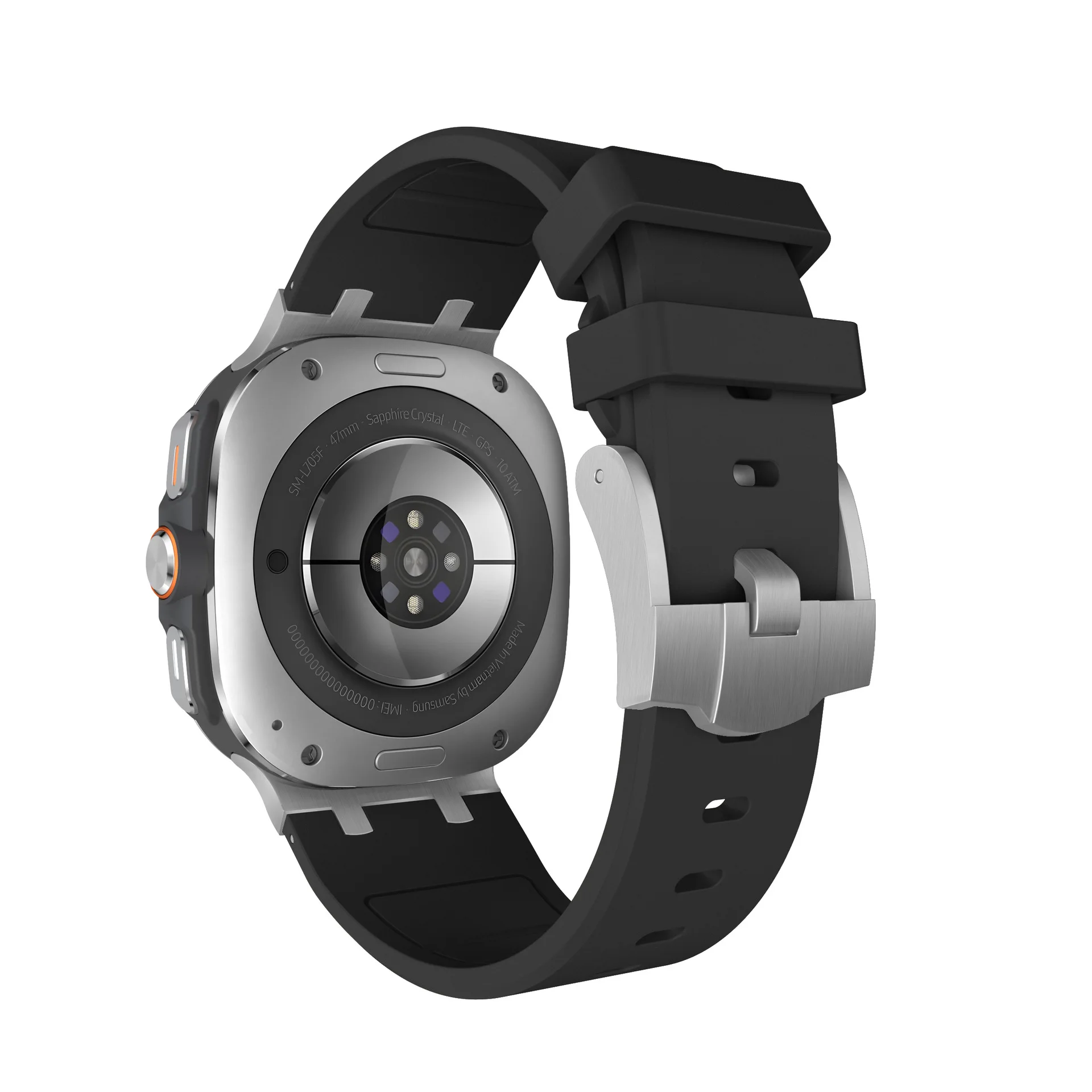 Correa deportiva de silicona para Samsung Galaxy Watch Band 8 Classic 46mm 40mm 44mm Correa pulsera suave para Galaxy Watch Ultra 2025 hombres