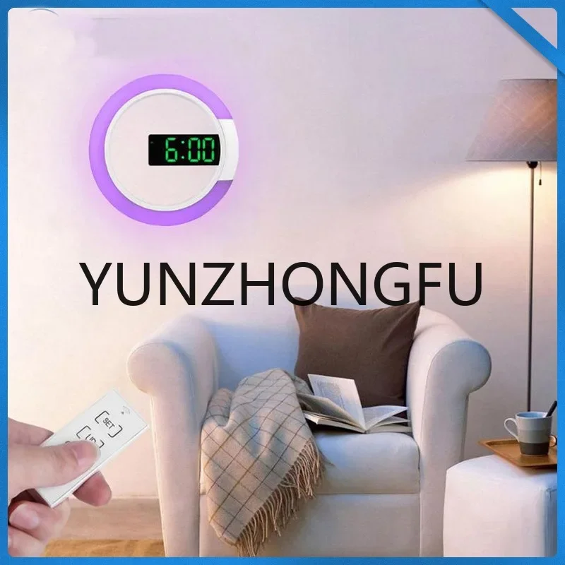 Decorated Wall Clock Alarm Led Electronic Clocks Wholesale Office Customised Hot Sale Manufacturers Digital For Manufacturer