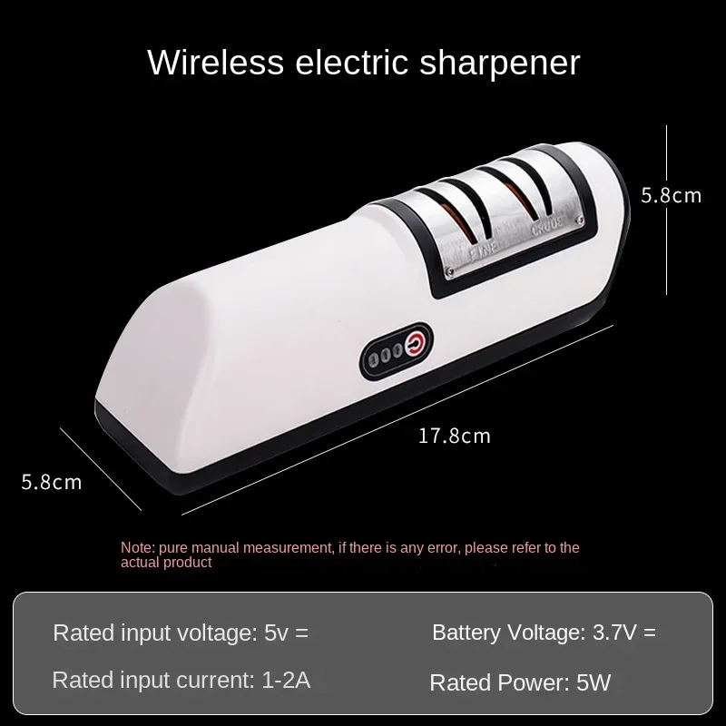 Kitchen Electric Knife Sharpener Multifunctional Automatic Professional 4 Gears Electric Knife Sharpener Kitchen Accessories