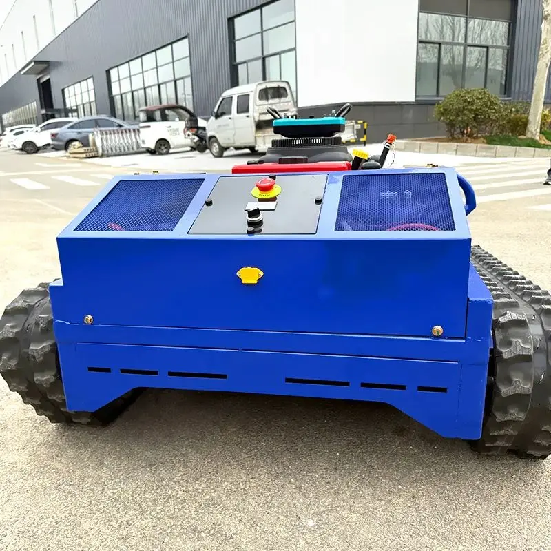 Customized High Quality CE Certified Remote Control Lawn Mower  Robot Mower with Cordless Brush Cutter