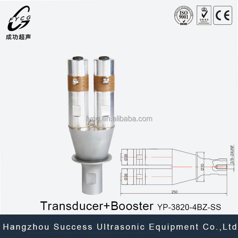 China Manufacturer 20khz Piezoelectric Ceramic 1000w Ultrasonic Transducer With Controller For Sale