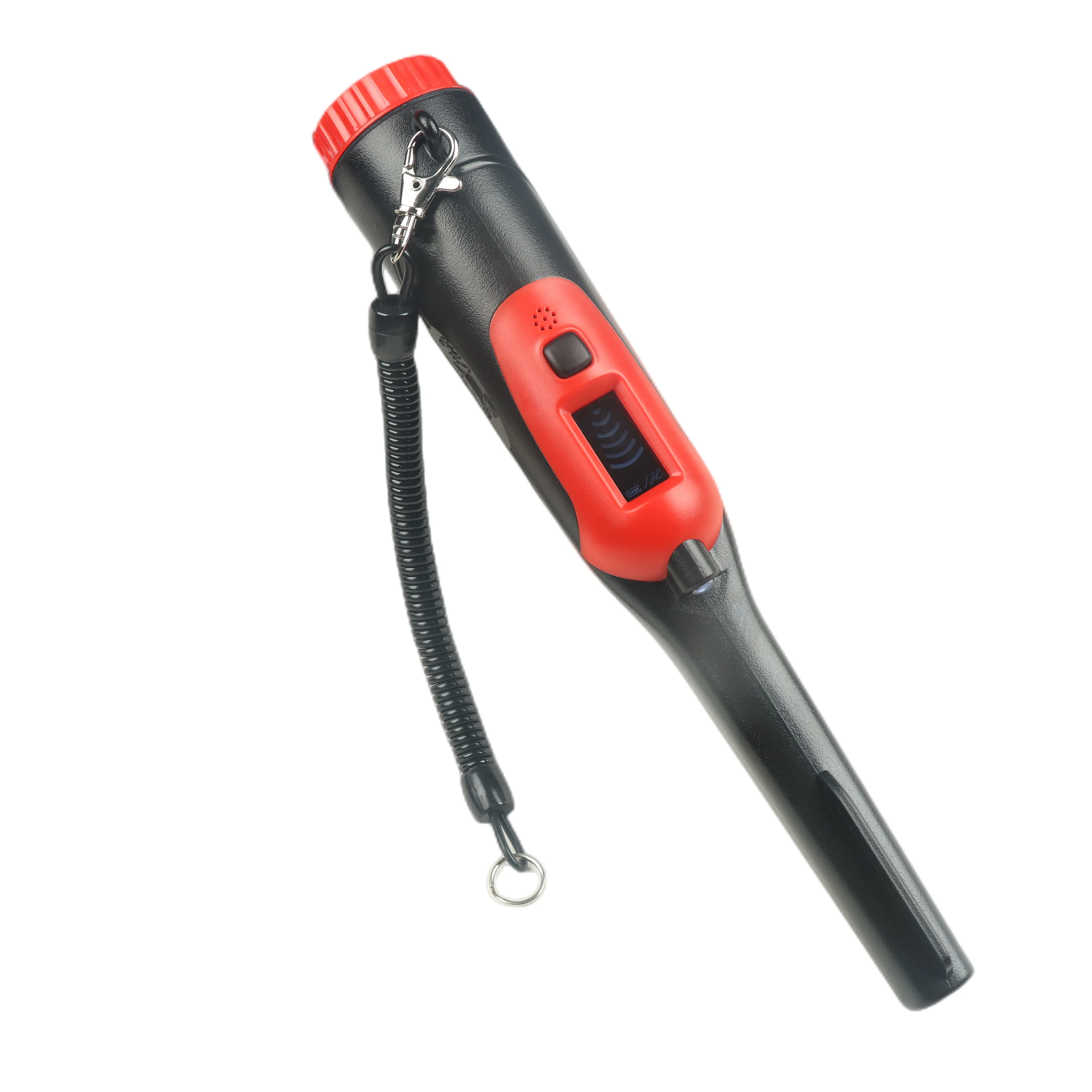 Detector de Metales Pinpoint LCD, buscador de metales Pinpointer de 360 °, resistente al agua hasta 40 pies bajo el agua