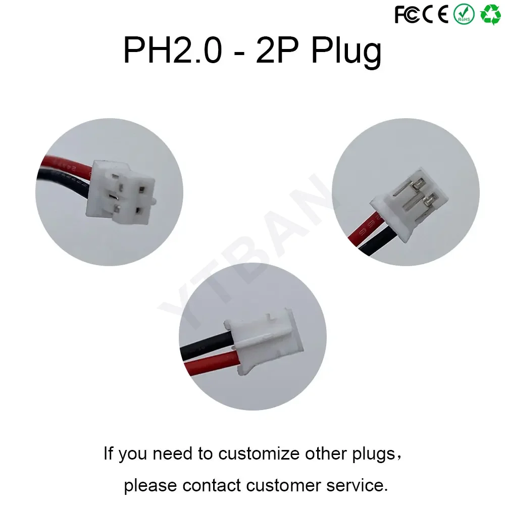 3.7 فولت 350 مللي أمبير 701535 بوليمر بطاريّة ليثيوم قابلة لإعادة الشحن للكاميرا لتحديد المواقع الملاح سماعة رأس بخاصية البلوتوث بطاريات جهاز تدريب الكلاب #6