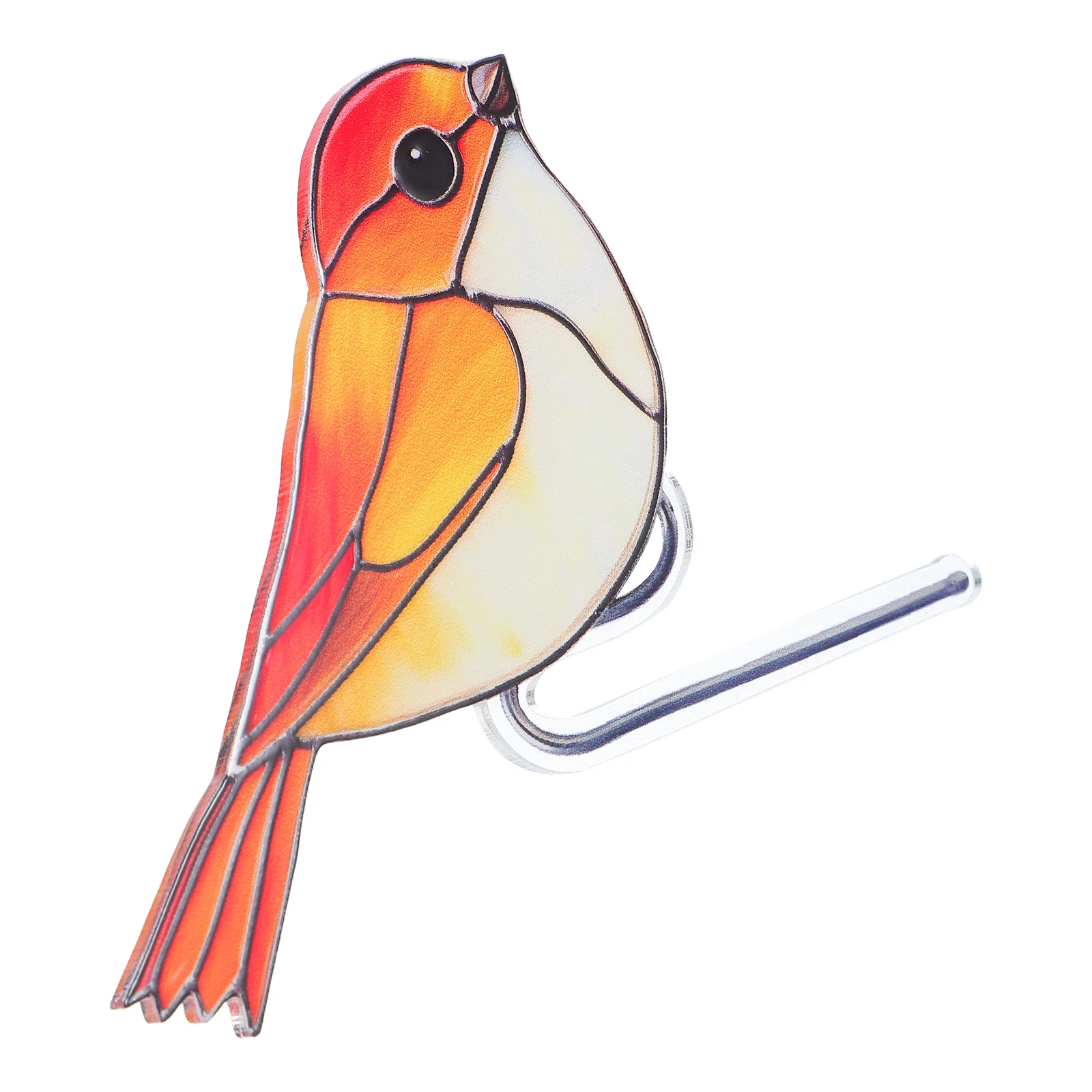 

Potted Bird Decorations Small Birds for Home Sculpture Cute Animal Flower Pots Outdoor Acrylic