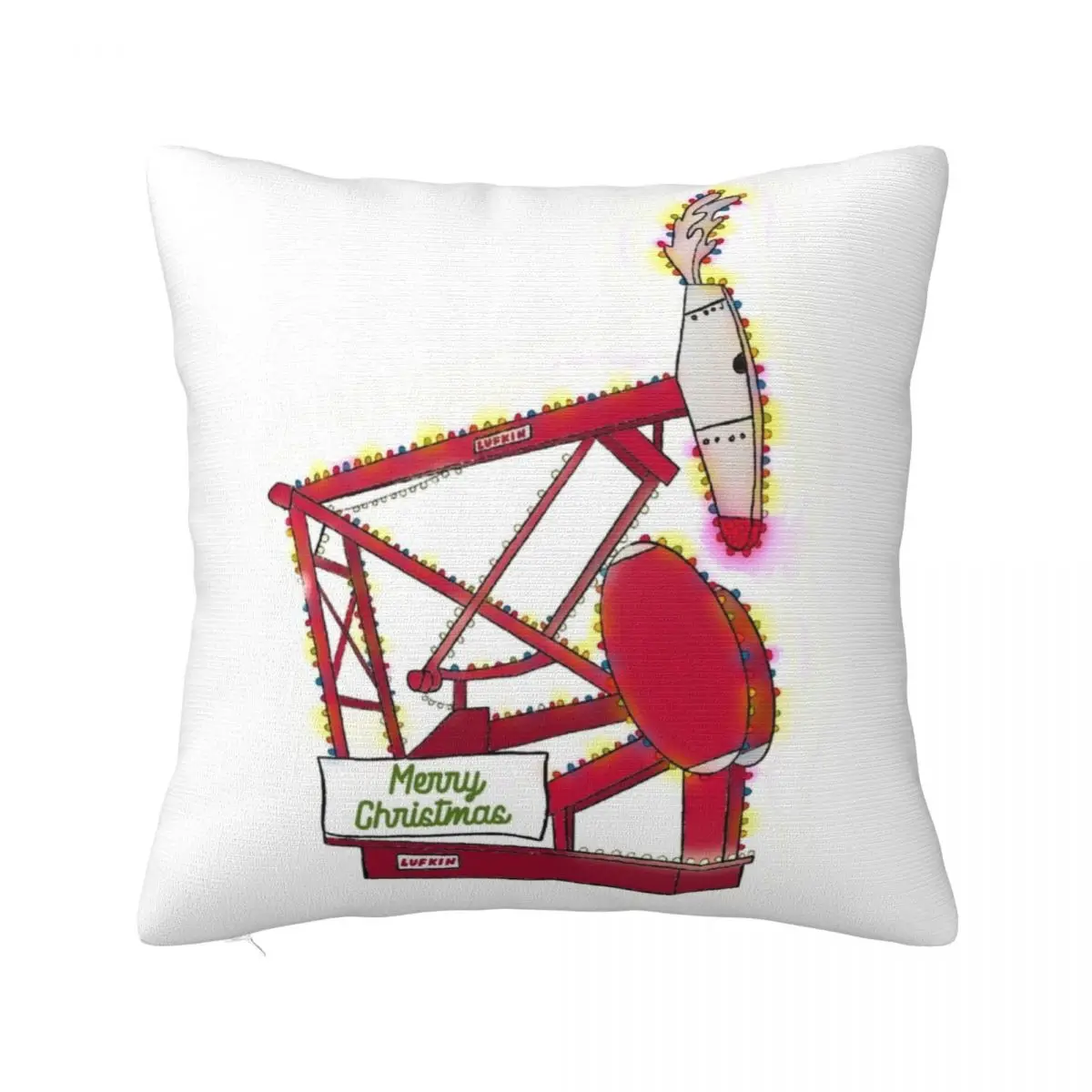 Lufkin Rudolph Oil Pumping Unit Throw Pillow Decorative Sofa Cushion pillowcases for sofa cushions