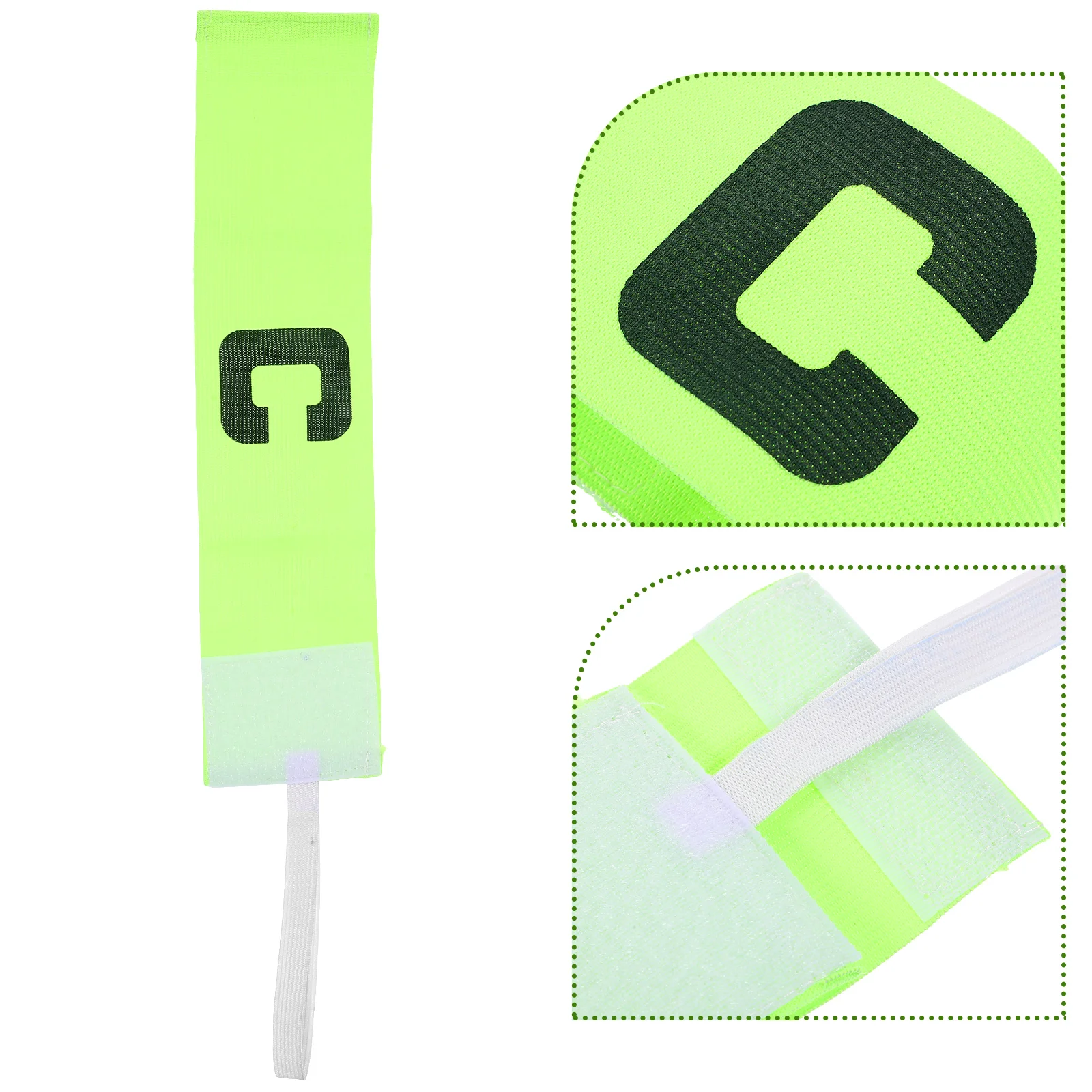 Football Captain Armband Soccer Sports Armbands Colored Wear-resistant Anti-wear Leader for Team Leaders Sign Mark Outdoor