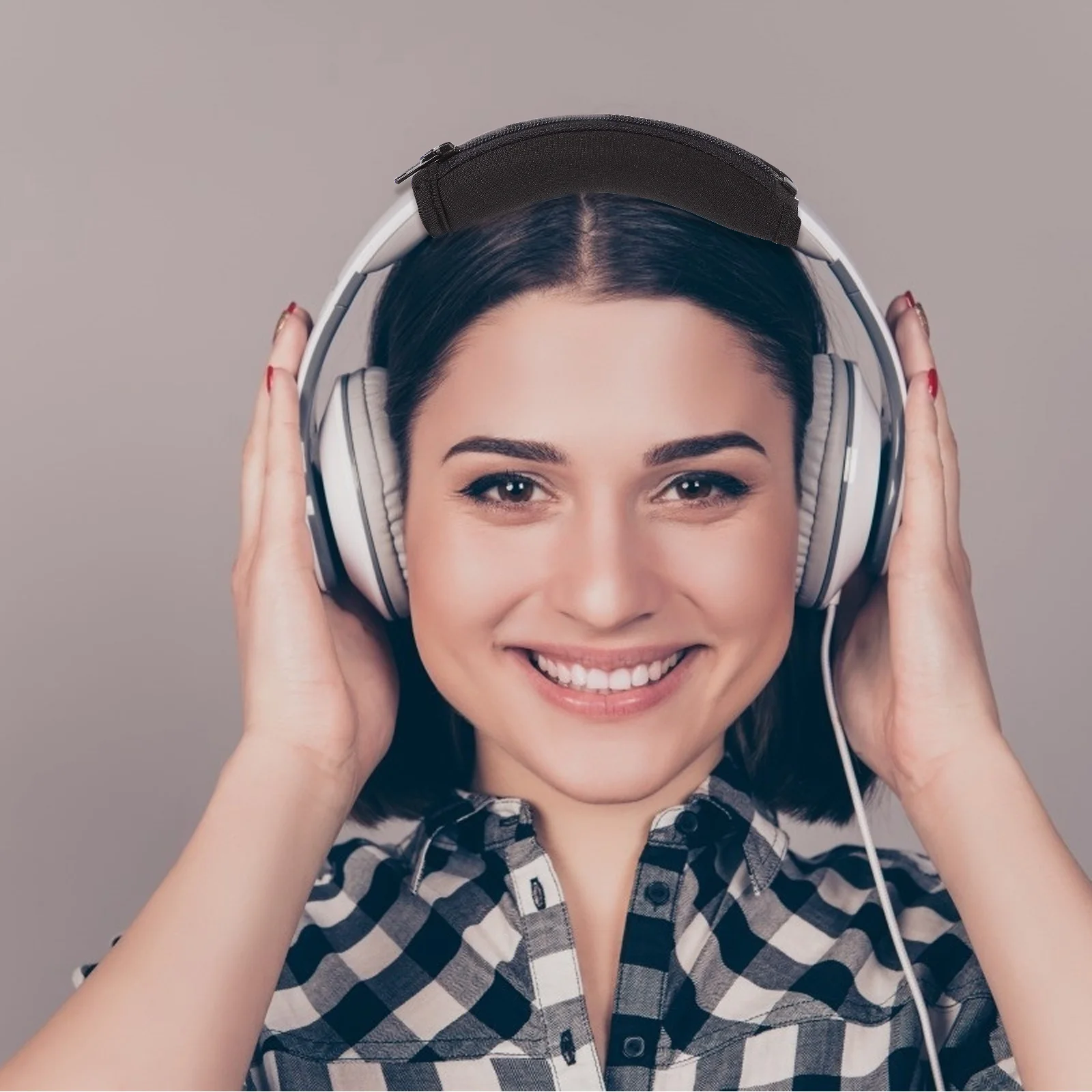 

1pc Headphone Headband Sleeve For Wh-1000Xm2 Xm3 Replacement Ear Pad Cushion Headset Cover Portable Audio Device Accessory