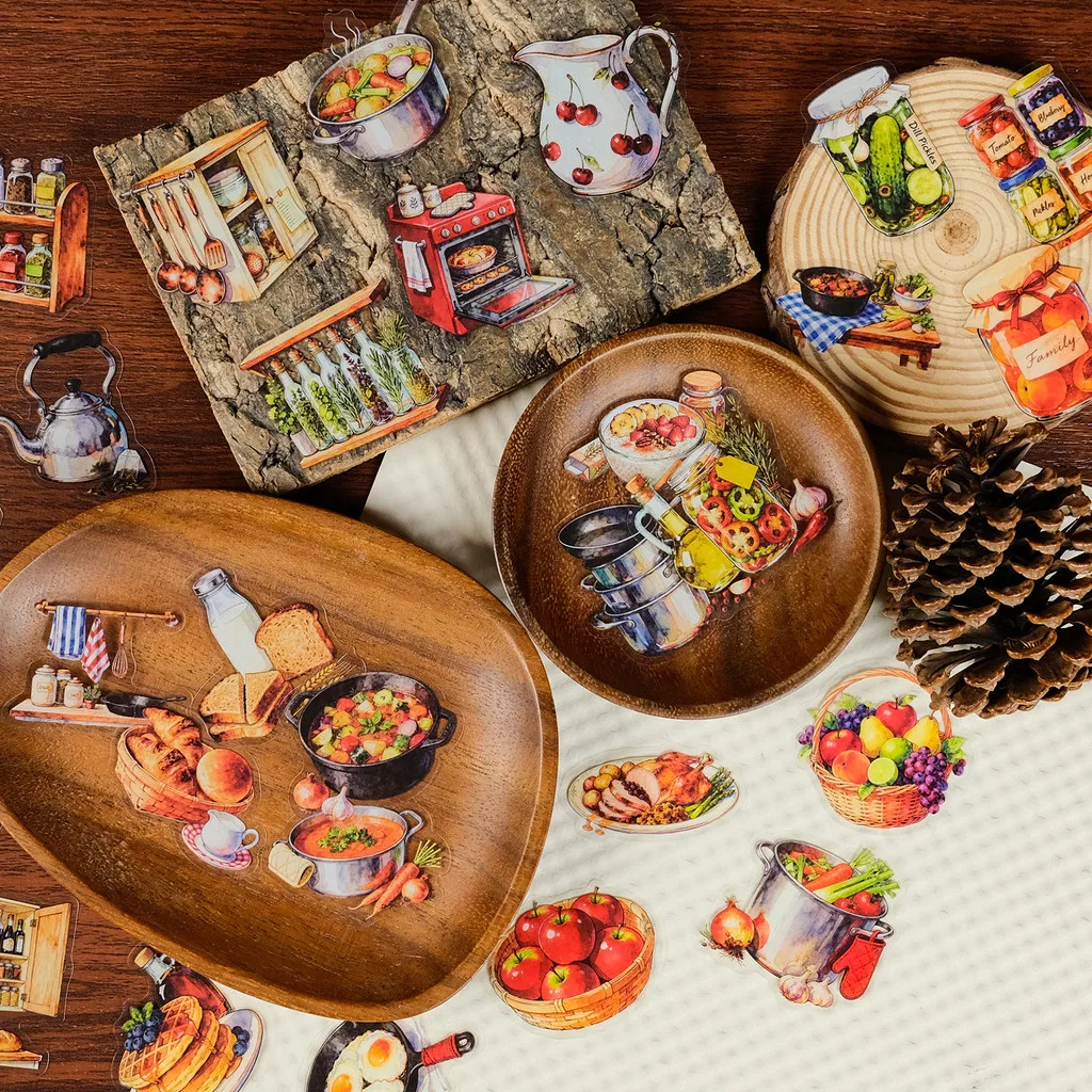 56 Adesivos PET Retrô para Coz - Kitchen Baking Sheets avaliação e preço