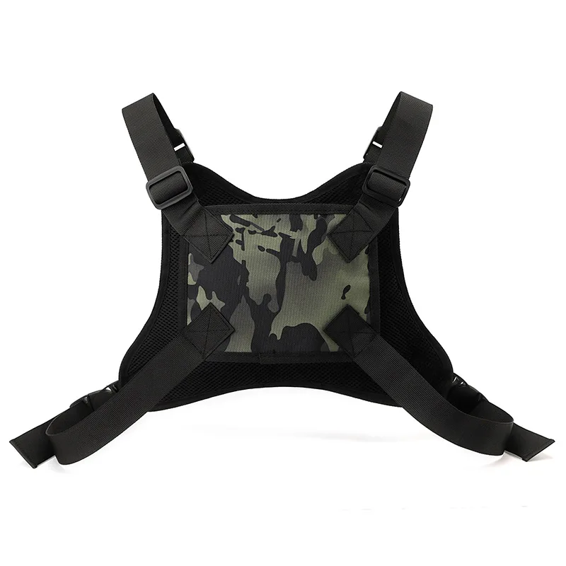 C Chest Bags Outdoor Chest Bag For Men and Women, Tactical Vest For Running, Cycling, EDC Chest Pack Rig For Sports and Workouts