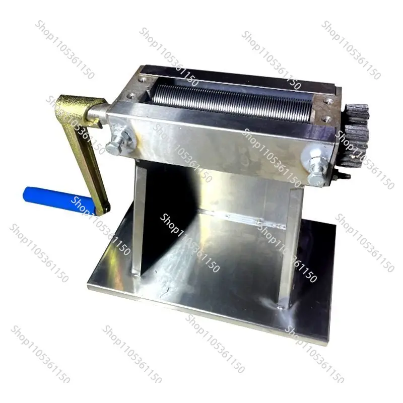 Tobacco Leaf Shredder Machine 0.7mm 1mm Tabletop Tangerine Peel Chopping Machine Herbal Cutting Shredding Machine