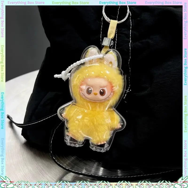 For Inner Password 4.0 Transparent Protective Case Suitable Vinyl Plush Pendant Storage Set Scratch Resistant Protective Case