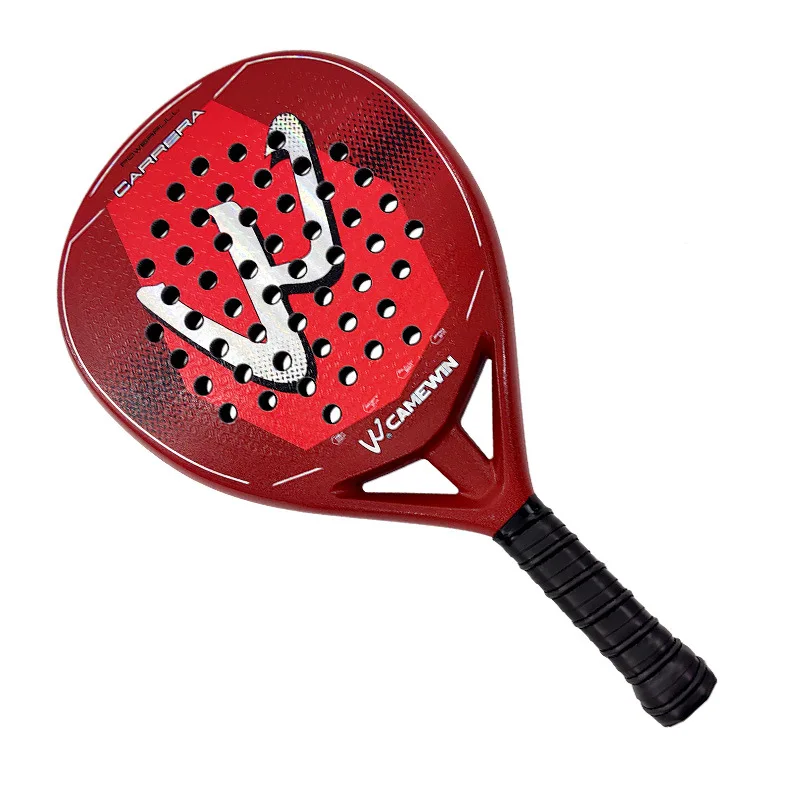 

5022 Carbon Fiber Beach Tennis Racket, High Quality Paddle for Beach Sports