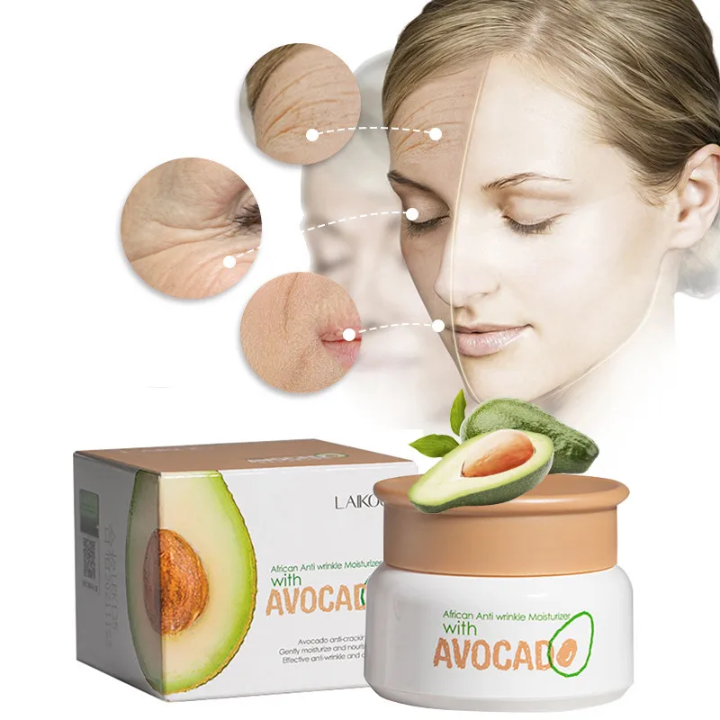 Avo Wrinkle  Aging Face  Skin Care Hydrating Firming Lifting Avocado anti-freeze cracking cream to prevent dryness and cracking