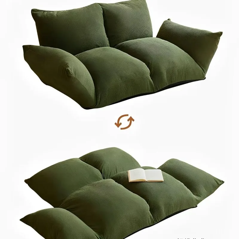 Sofa Double Floor Small Sofa Padded Tatami Back Chair