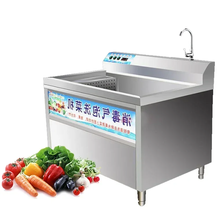 

Ozone Cleaning Bubble Carrot Cassava Apple- Washing Machine