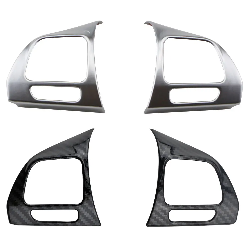 Steering Wheel Chrome Cover Trim Insert For VW Golf 6 Mk6 Passat B7 CC EOS Tiguan Jetta Touran Sharan Caddy Badge Bezel Sticker