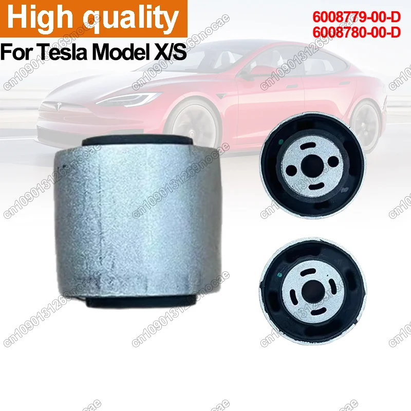 New Rear Motor Bushing 6008780-00-D Front Motor Bushing 6008779-00-D For Tesla Model X Model S Transmission Bushing  Replacement