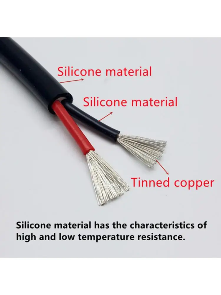 سلك كابل مغلف من السيليكون 22 20 18 17 15 13awg 2-8 Core مقاومة درجات الحرارة العالية والمنخفضة سلك إشارة ناعم كابل الطاقة