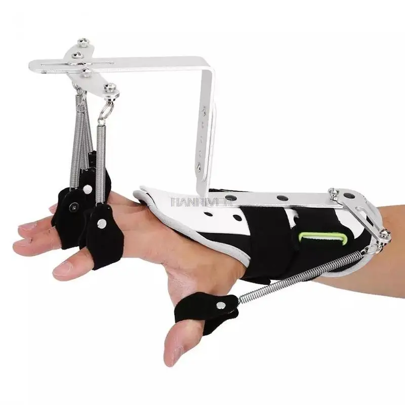 

Hand Rehabilitation Training Finger Joint Splint Protector Orthotics for Stroke Hemiplegia Patients Tendon Exercise