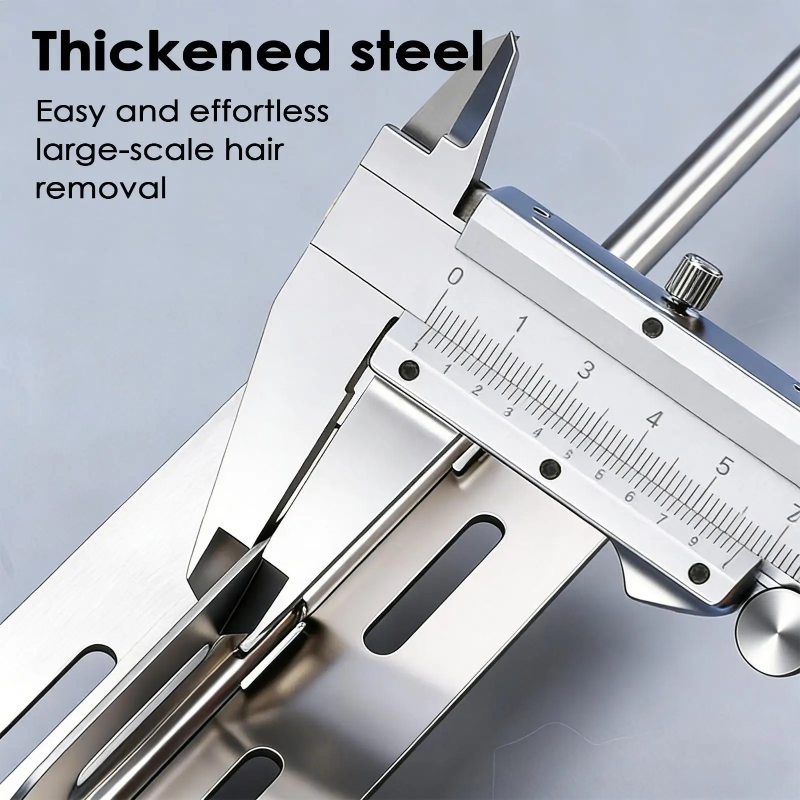 Hog Hair Removal Tool Stainless Steel Power Drill Shaving Attachment Pork Hair Scraper for Pork Livestock Cattle Sheep Farm view 4