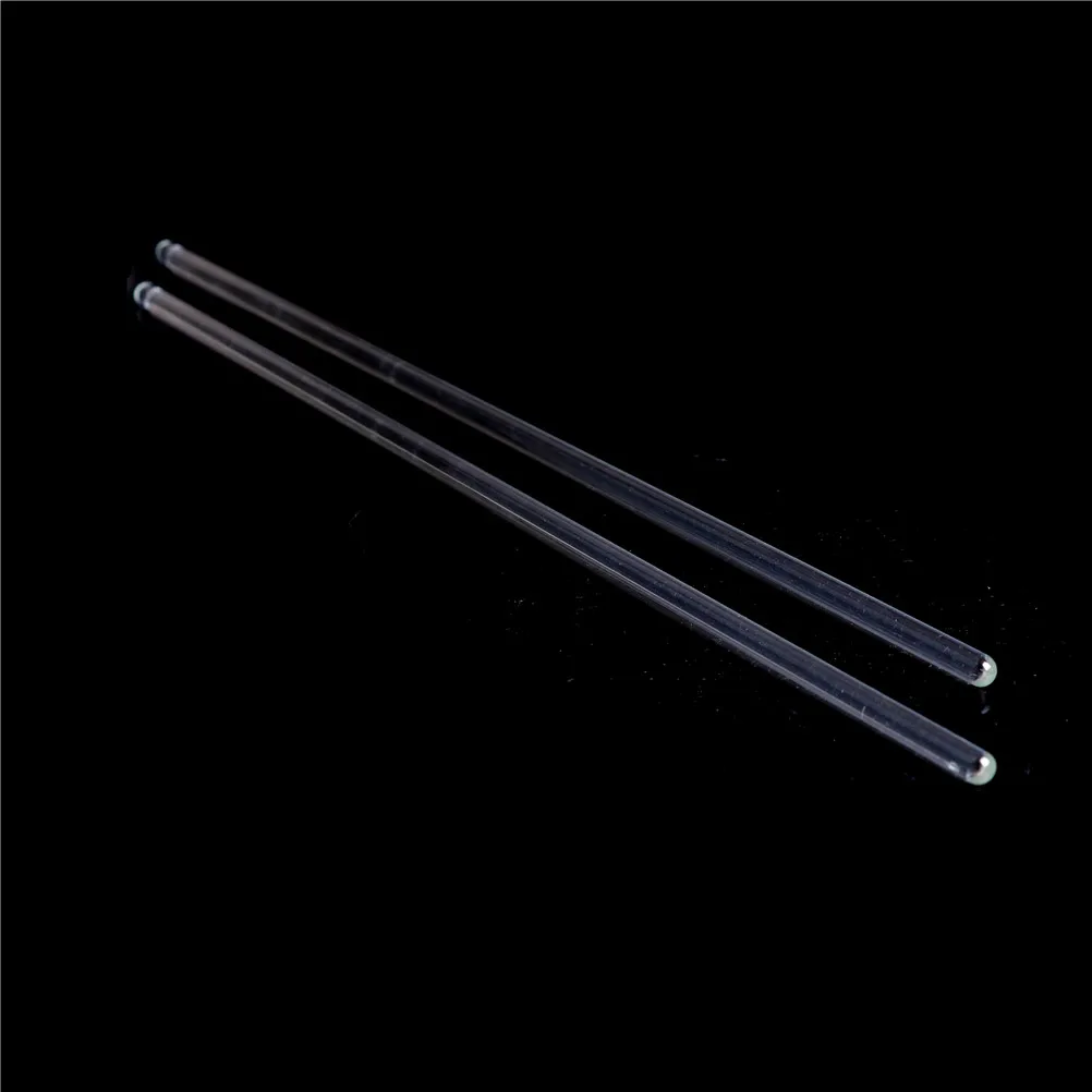 2/4pcs Lab Glass Stirring Rods Tools 100/200/300mm Length Borosilicate High Resistant Stirrer For Chemistry Lab 6mm Diameter