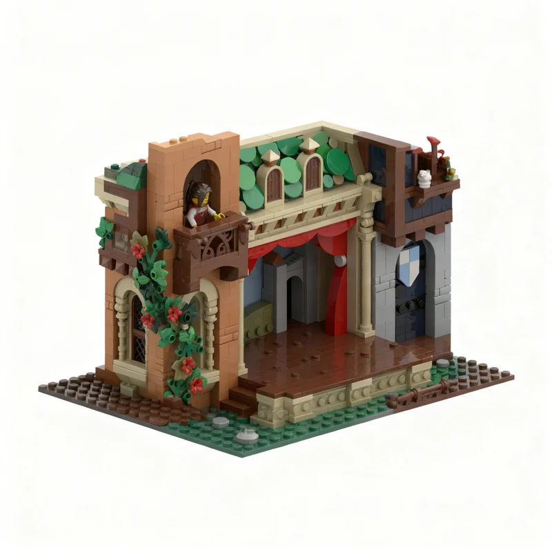 2888pcs MOC Castle Festival St - Art Craft Ideas For Christmas review and price