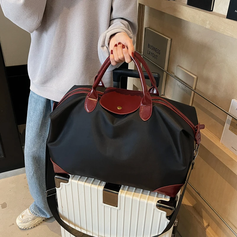 

Large Capaci Tote Bag Women's Travel Handbag Lightweight Briease Crossbody Bag for Busin Trip Materni Storage Bag