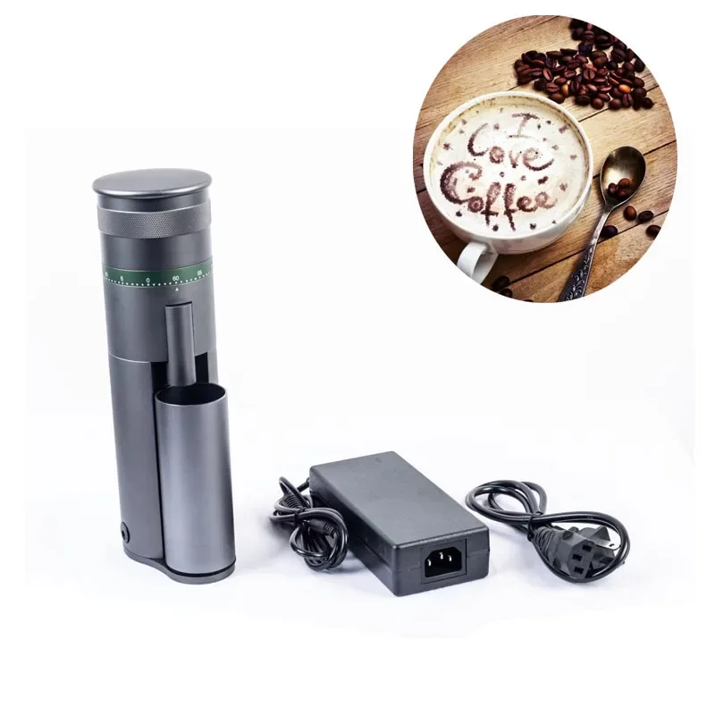 2023 New Powder Stainless Steel Blade Coffee Bean Grinder Electric Coffee Grinder Machine Black Commercial Mini Coffee Grinder