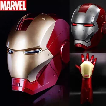 New wearable helmet 1:1 mask gloves glowing eyes adult model Cosplay action figure model ornaments gifts