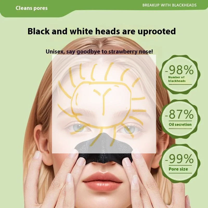 Neusstrips Voor Mee-eters Acne Verwijdering Instant Porie Ontstoppen Masker Diepe Reiniging Neus Schoon Patch Schoonheid Huidverzorging Masker Patch