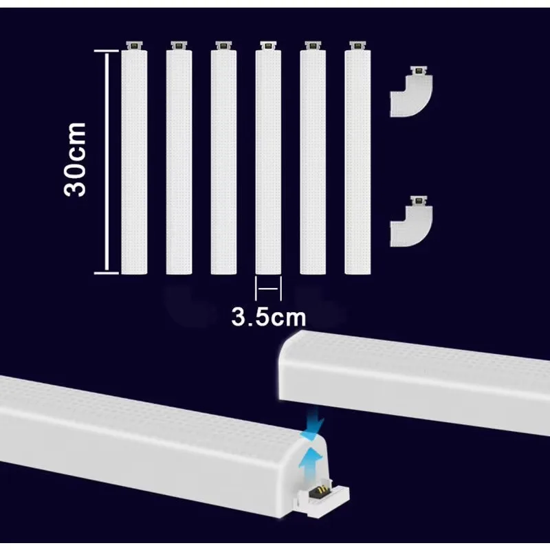Ambient Light Bedroom, Wall Decor, Color Changing Bluetooth Wireless App Control Smart Light Emitting Diode Wall Light Kit
