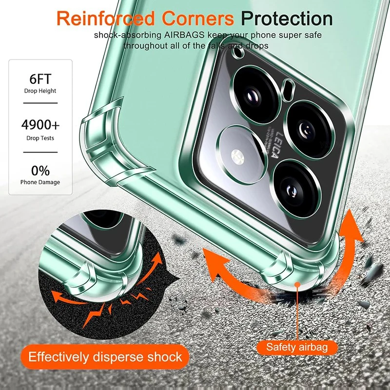 Reinforced Corners Shockproof Silicone Case For Realme 9 10 11 12 13 Pro Plus Soft Phone Cover