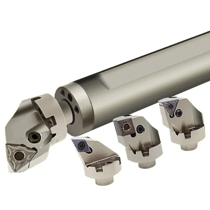 

Damping Shockproof Inner Hole Large Hole Boring Bar Heavy Cutting Hole Turning Tool MWLNRSCLCR Disposable Replaceable Boring