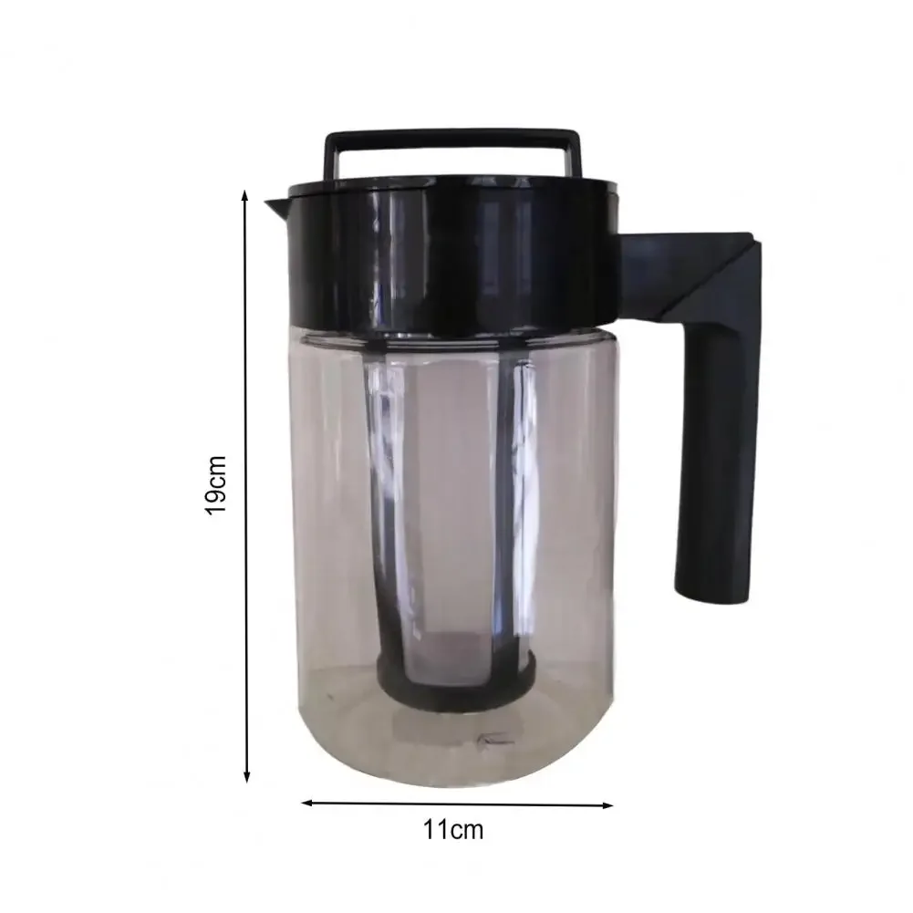 Cold Brew Coffee Maker Kettle with Filter Handle Design Airtight Seal Leak-Resistant Iced Coffee Tea Maker Kettle espresso moka