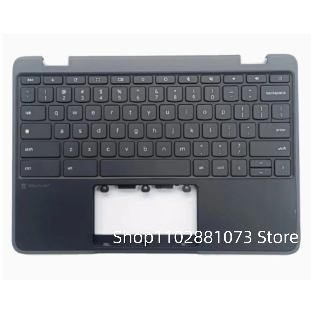 

New Original Palmrest Case Cover With keyboard Lenovo 100e Chromebook Gen4 Laptop 5M11H62892