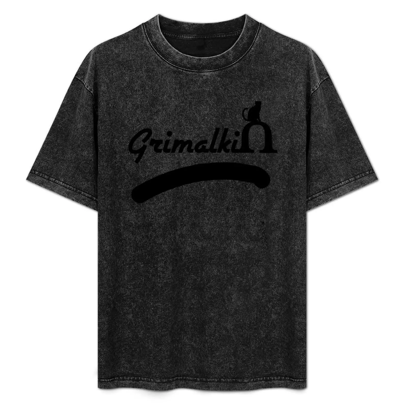 

grimalkin T-Shirt luxury designer cotton graphic tees oversized Man t-shirt heavyweight t shirts for men