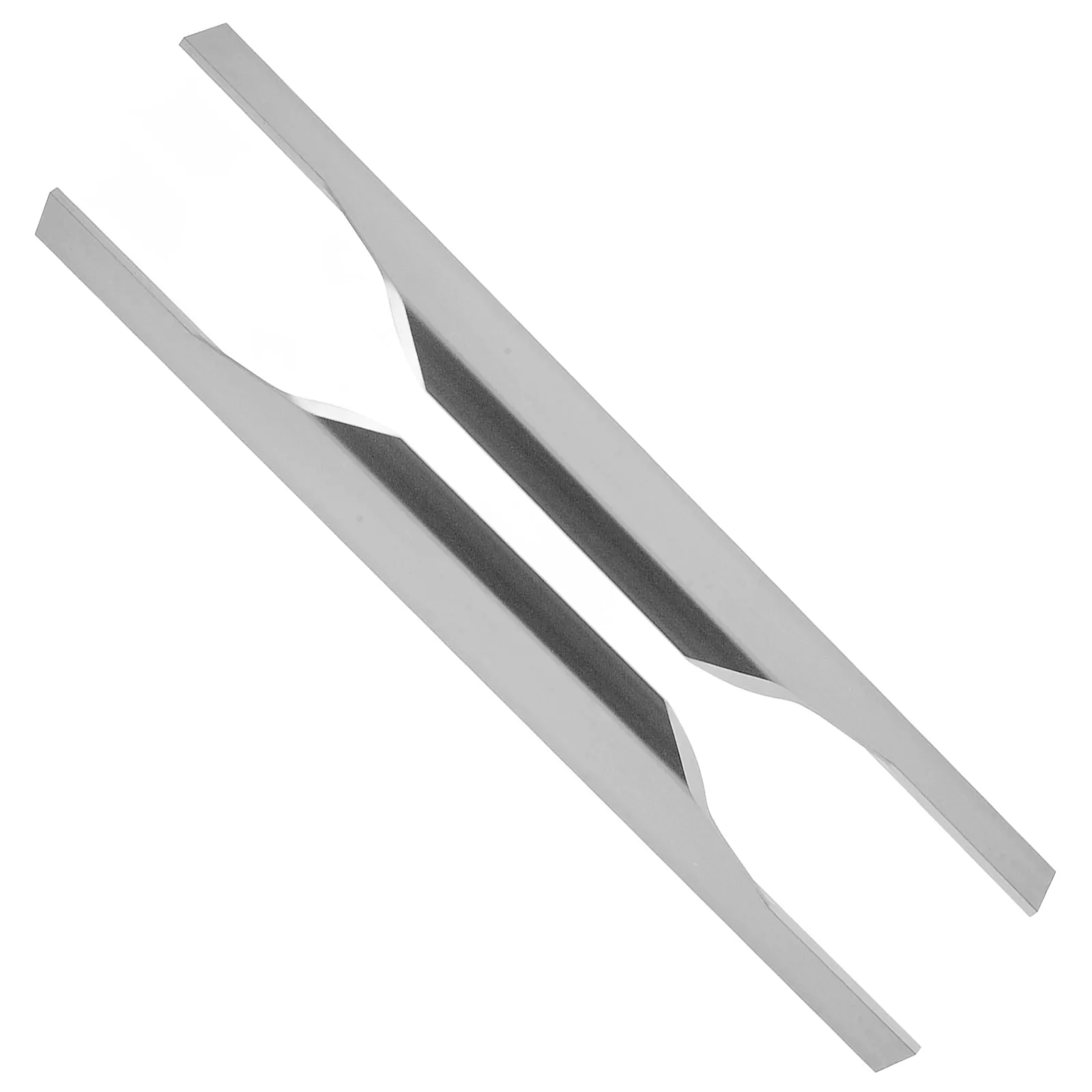 

1Set Modern Aluminum Alloy Cabinet Pull Handle No Cut Groove Design Smooth Finish for Wardrobe Closet Cupboard Install