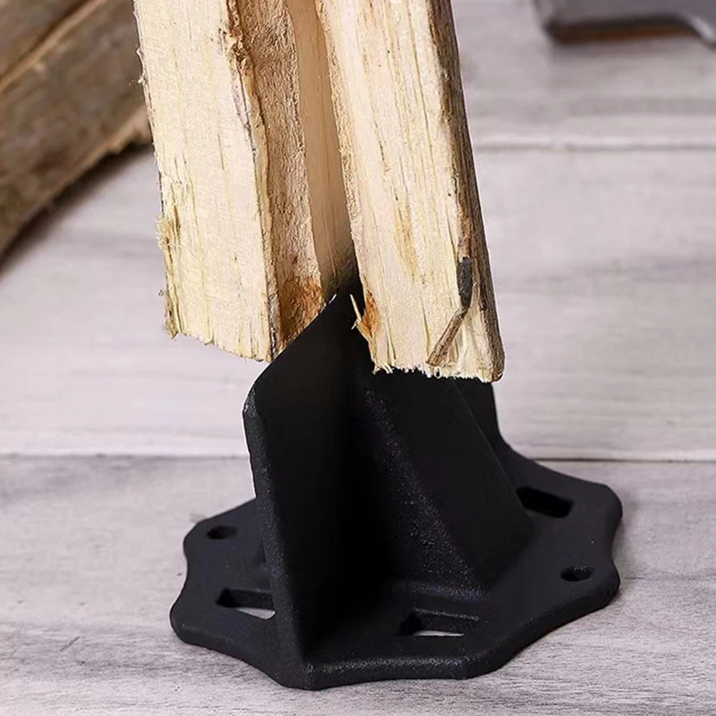 Divisor de madera, herramienta portátil para dividir troncos de kindling con cuña, cortador de leña divisor de troncos Manual